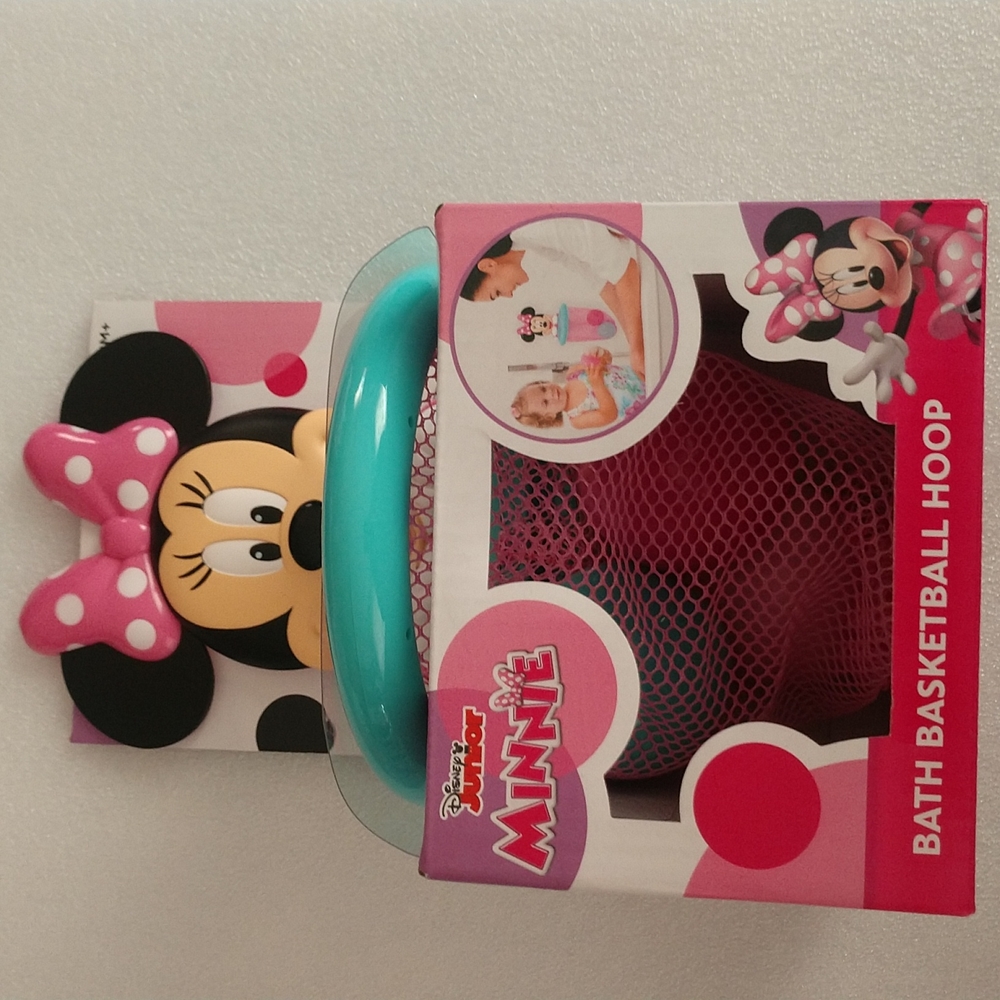 Disney junior Minnie mouse bath basketball hoop